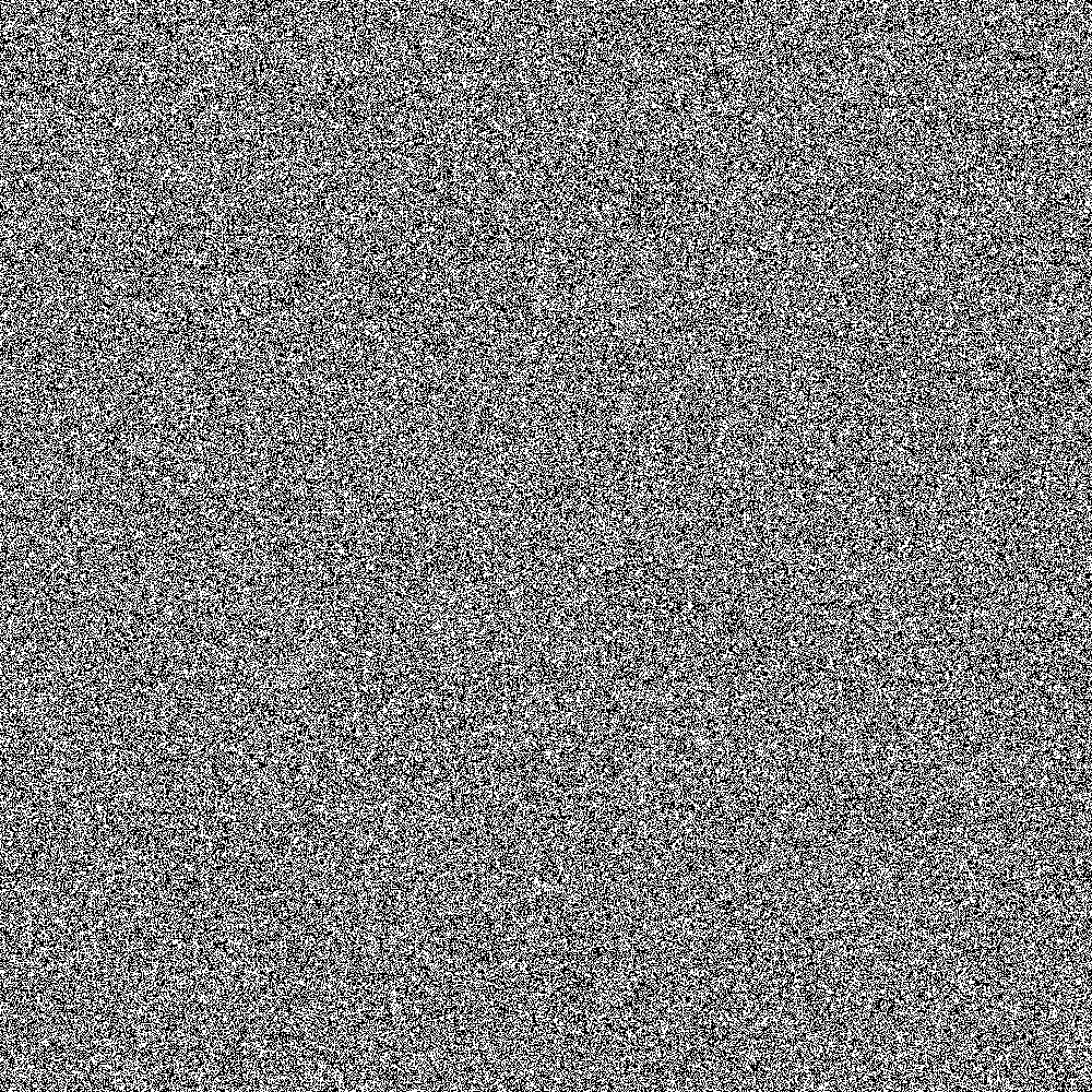 1 million values of R30's central column